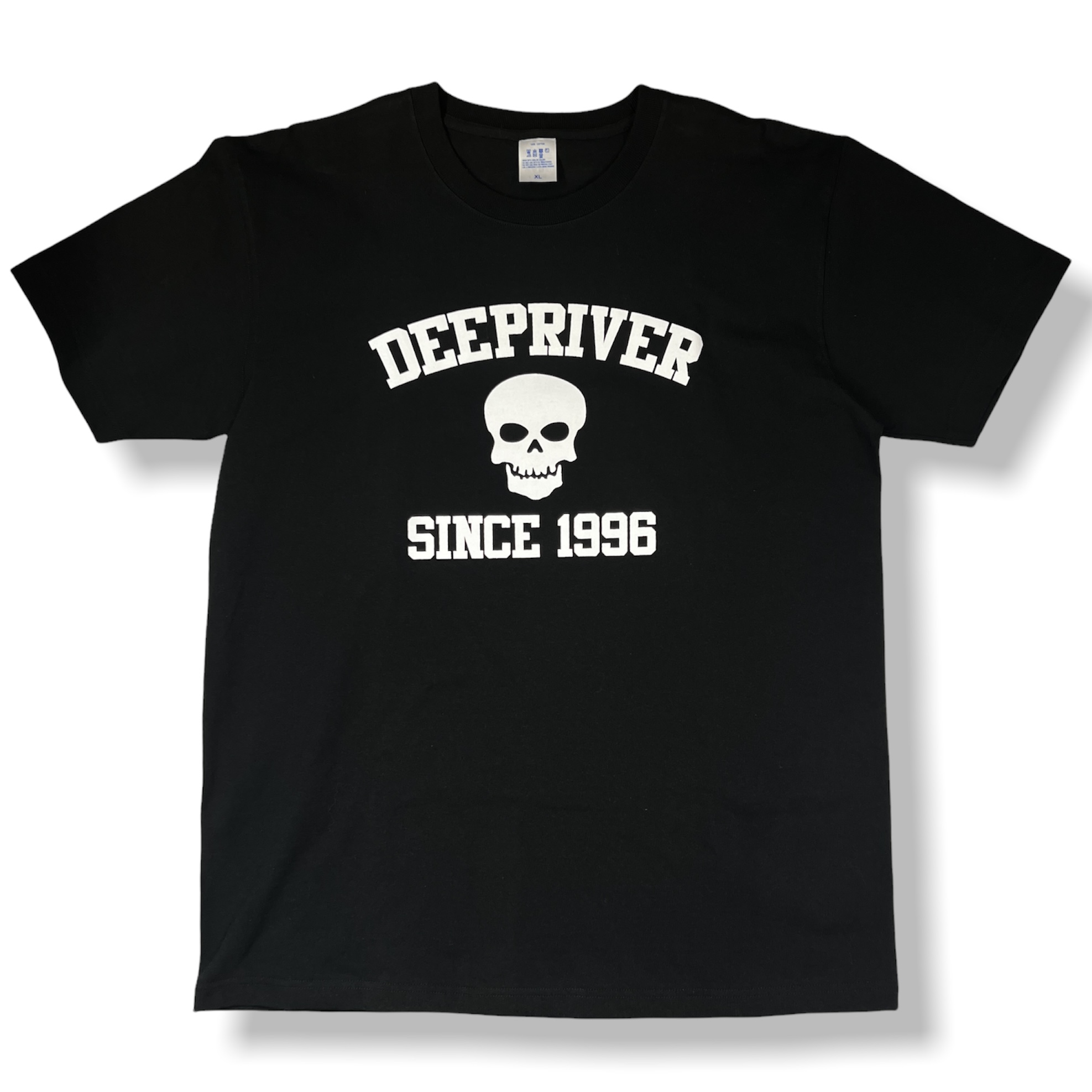 DeepRiver Tシャツ 『skull logo』XLサイズ