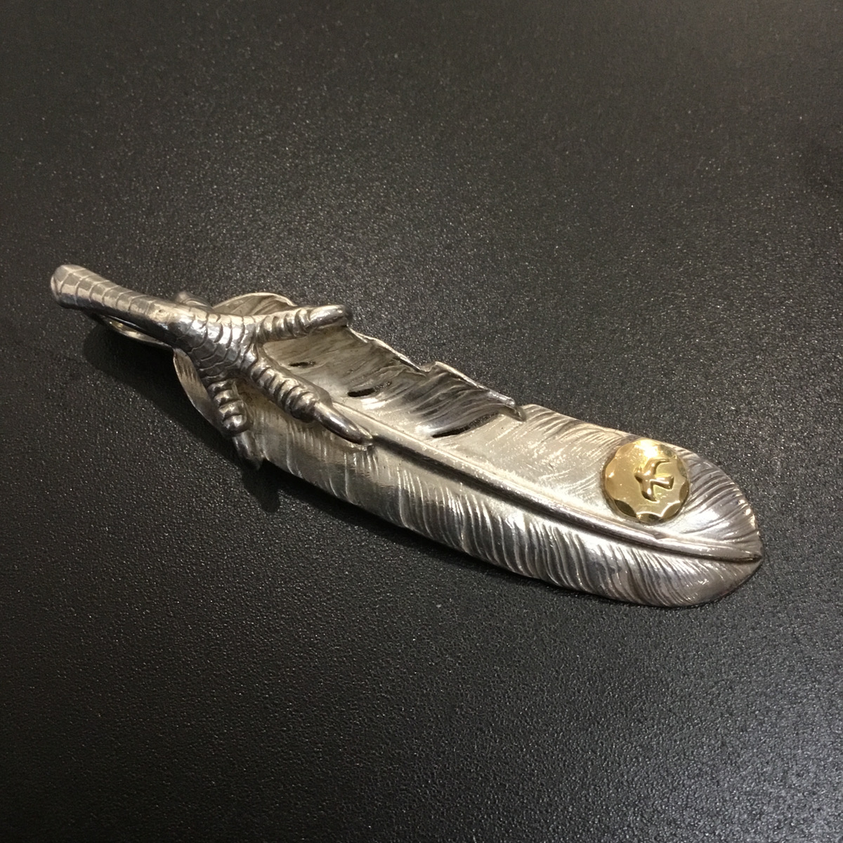 [現行]SV爪付特大フェザー(左)※メタルが大きい個体