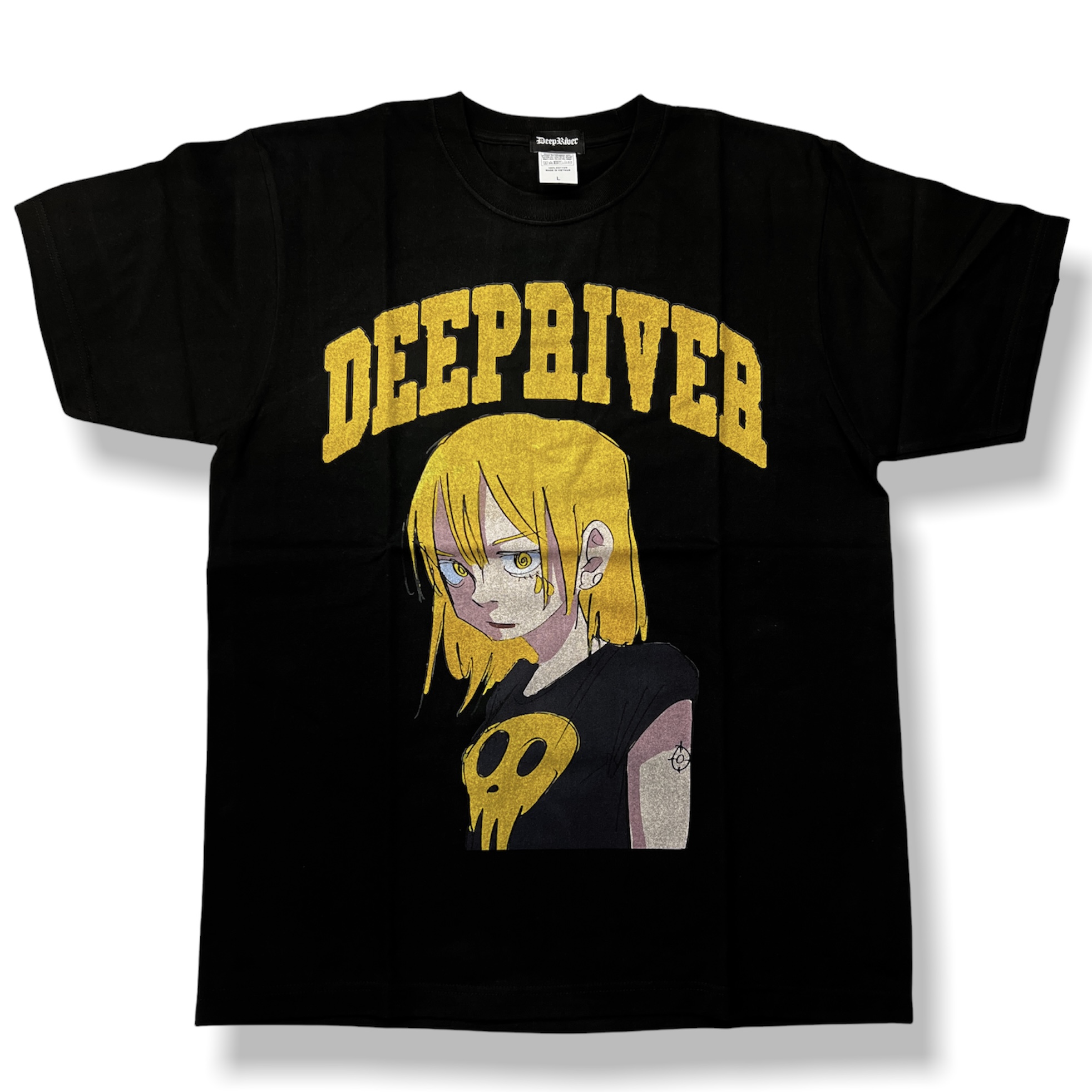 DeepRiver × JUN INAGAWA COURAGE ANARCHY Tシャツ SIZE:L