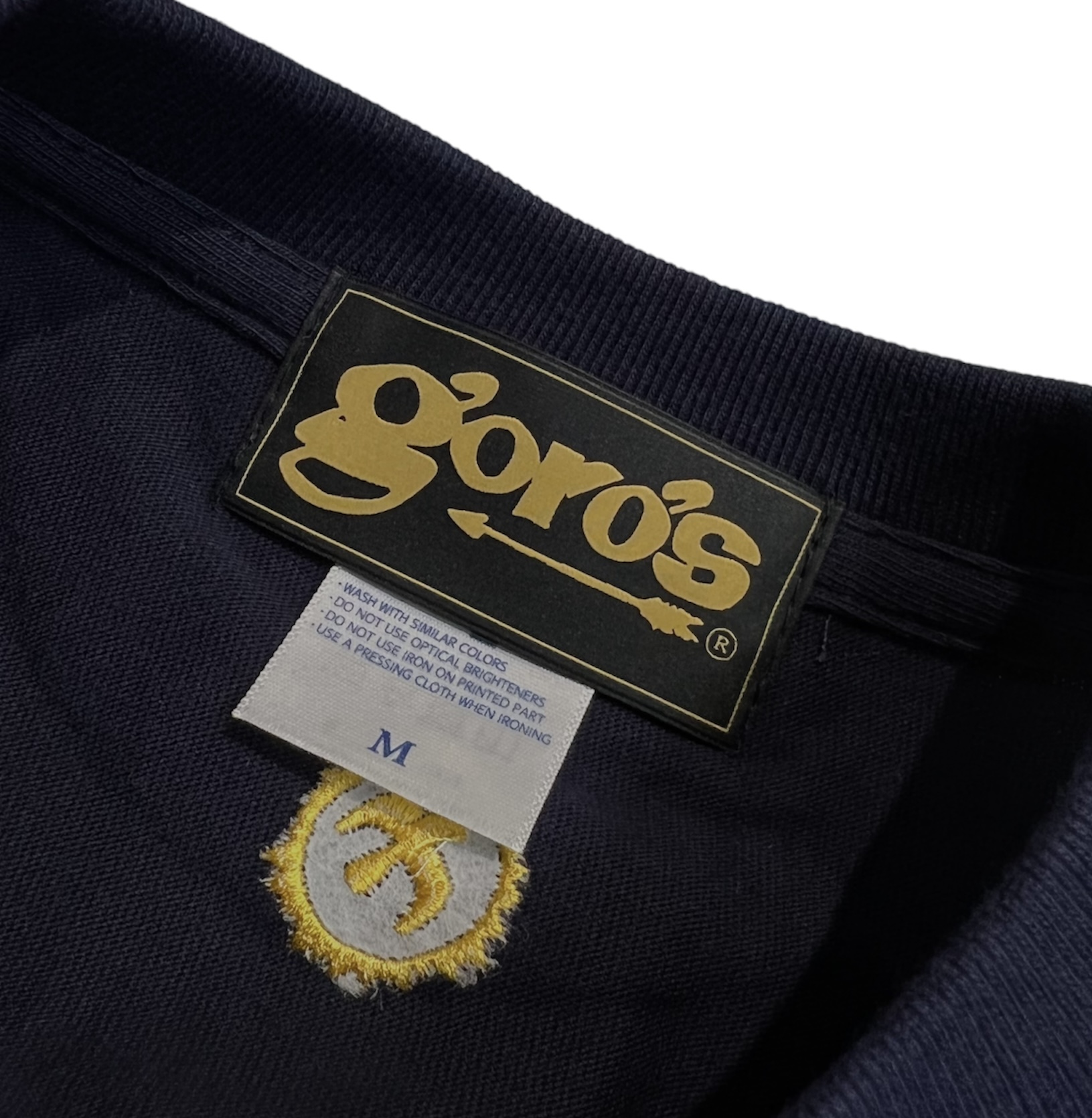 [新品未使用] goro's ロングTシャツ ネービー (M)