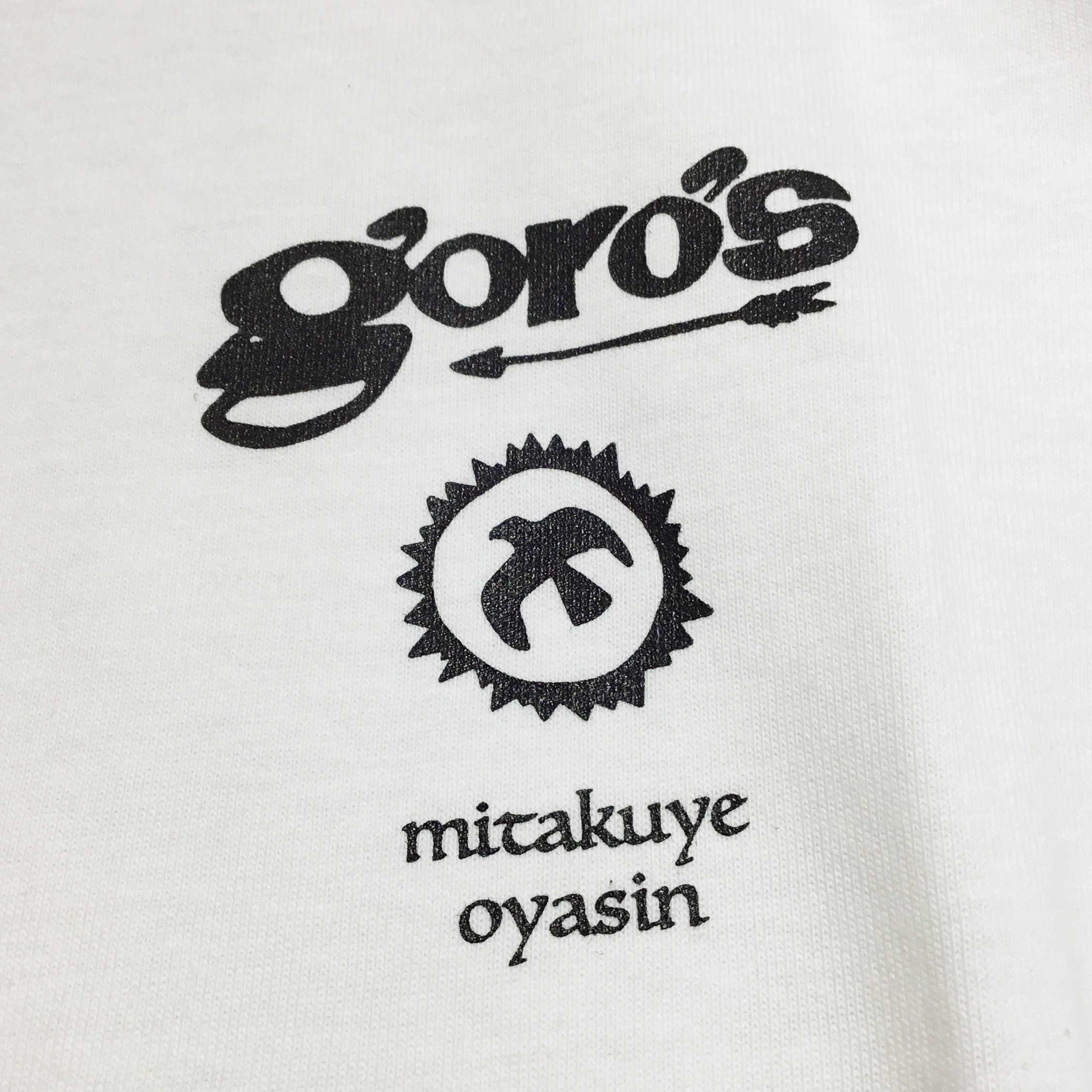 [新品]goro's　Tシャツ　白(S)
